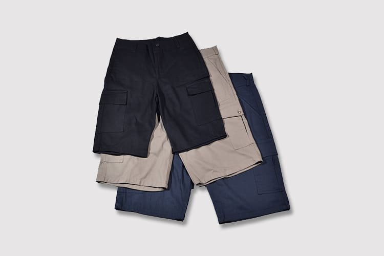 Bermuda-Cargo-Gabardina-indumentaria-segura
